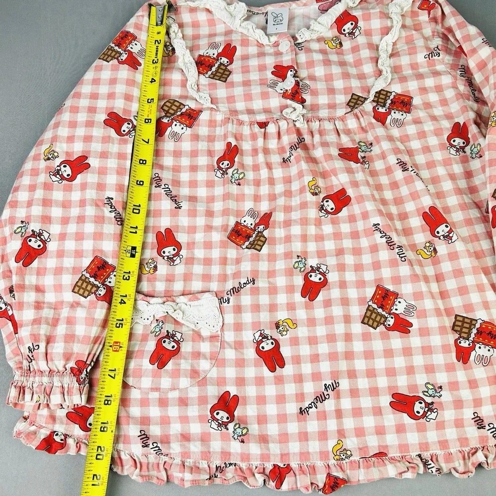 My Melody‎ Little Girls XS-S Pajama Top Shirt (Read)